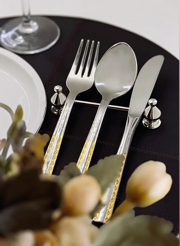 Burio 6'lı Çatal Bıçak Dayama Standı