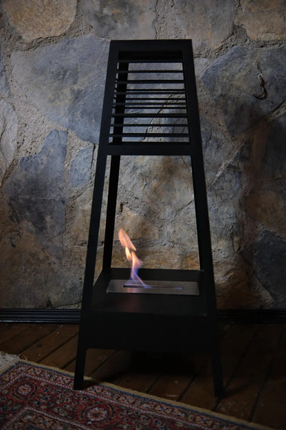 Pyramid Ayaklı Bioethanol Şömine