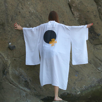 Thunderbird Kimono - El Boyaması - Custom Design