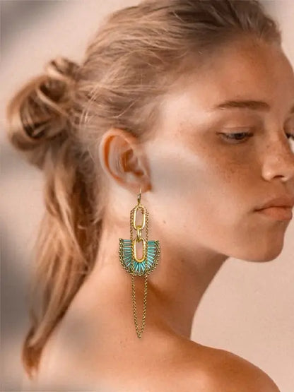 Fusion Mavi Boncuk Zincir