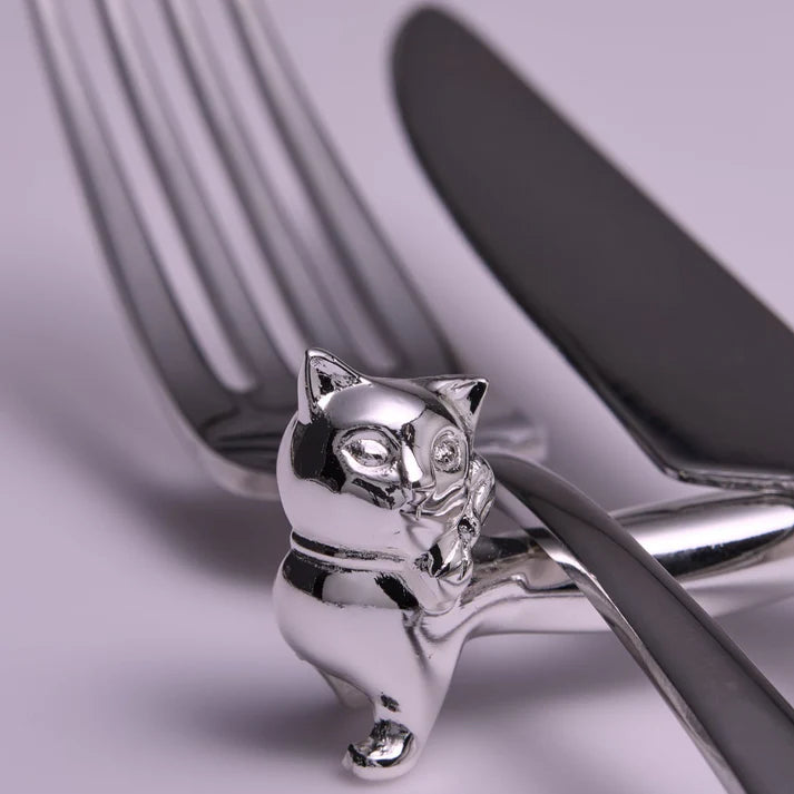 Brisingamen Gümüş Kaplama 6’lı Bıçak Dayama Seti