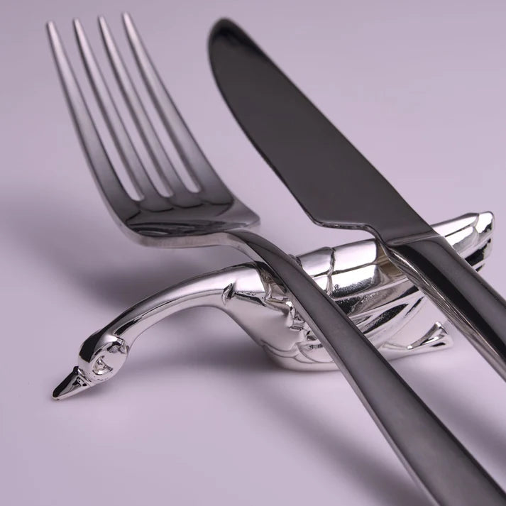 Brisingamen Gümüş Kaplama 6’lı Bıçak Dayama Seti