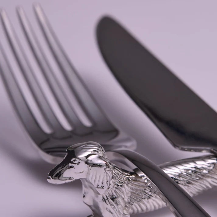 Brisingamen Gümüş Kaplama 6’lı Bıçak Dayama Seti