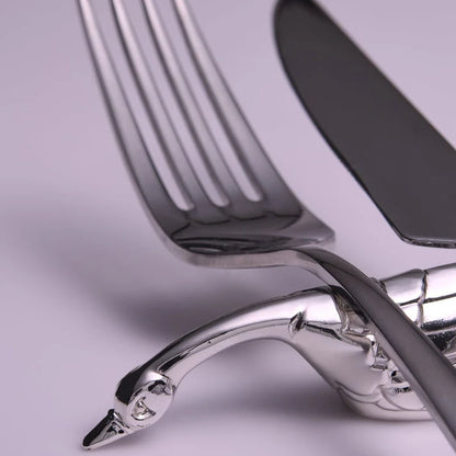 Brisingamen Gümüş Kaplama 6’lı Bıçak Dayama Seti