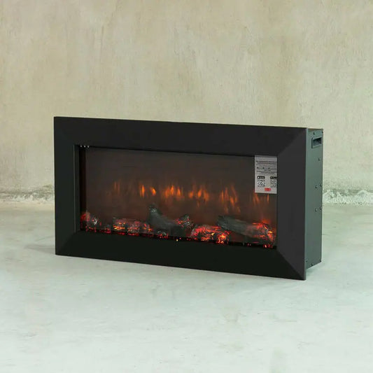 Elektrikli Şömine RGB Renkli 100 cm ( Isıtmalı )