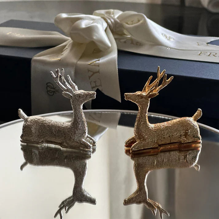 Kyrenitis Geyik Figürlü Bıçak Dayama