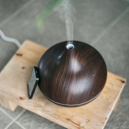 Aromaterapi Difüzör - Koyu Kahverengi