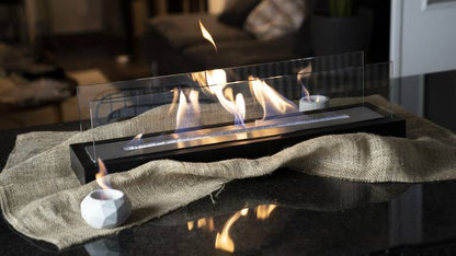 AURAFIRE Masaüstü Şömine - Siyah