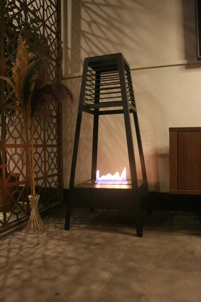 Pyramid Ayaklı Bioethanol Şömine