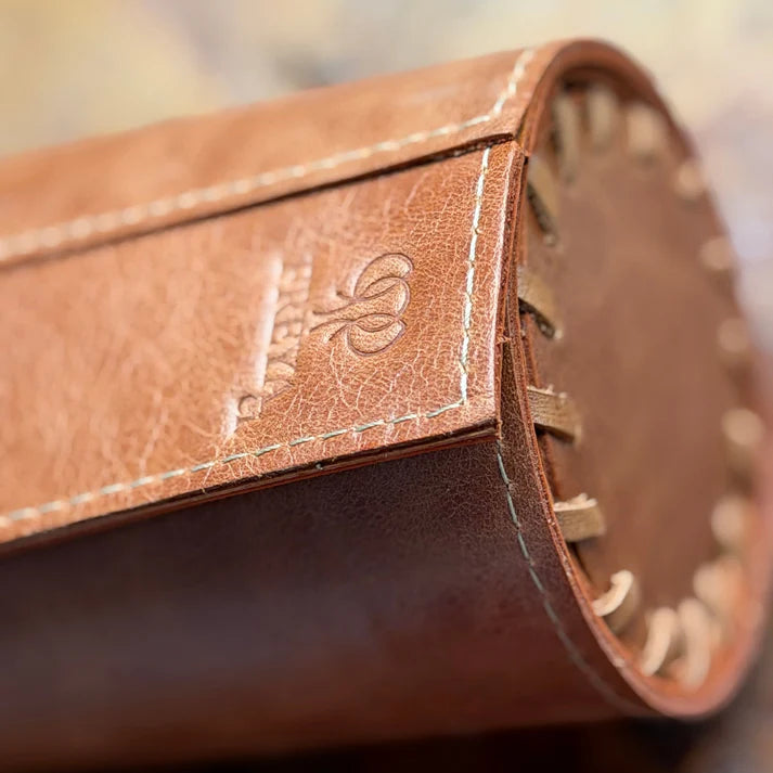 Pantheon Koleksiyon El Yapımı Deri Satranç Takımı