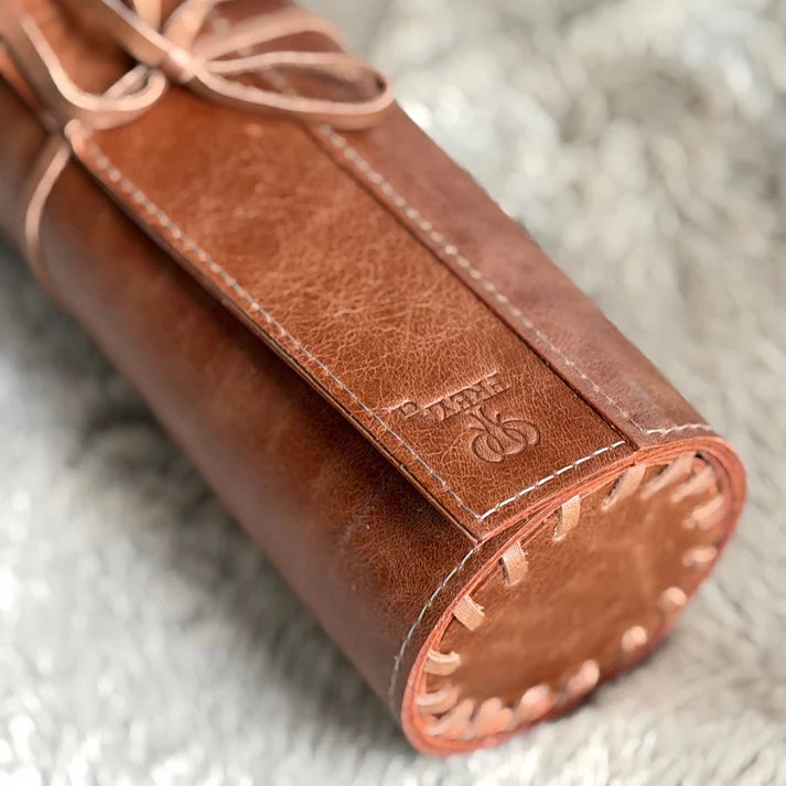 Pantheon Koleksiyon El Yapımı Deri Satranç Takımı