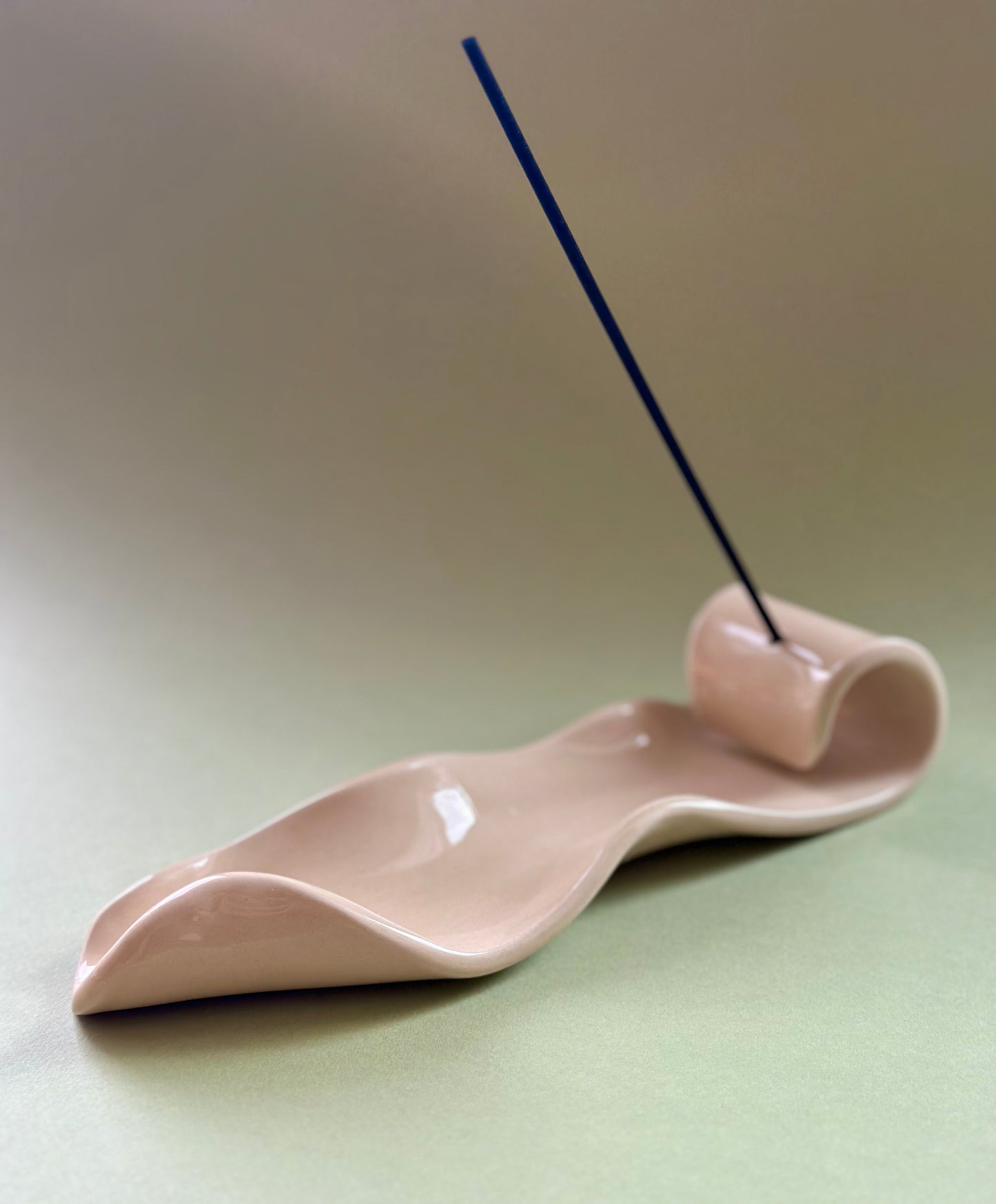 El Yapımı Seramik İkili Tütsülük Seti – Palo Santo & Uzun Tütsülük