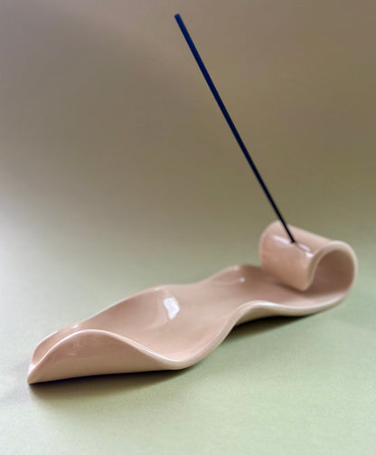 El Yapımı Seramik İkili Tütsülük Seti – Palo Santo & Uzun Tütsülük