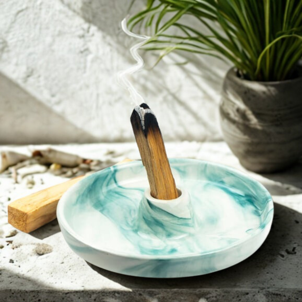 Yeşil Seramik Palo Santo Tütsülük